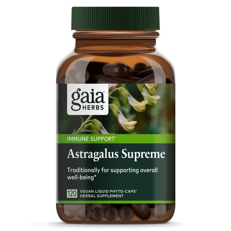 Gaia Herbs Astragalus Supreme 120 Capsule