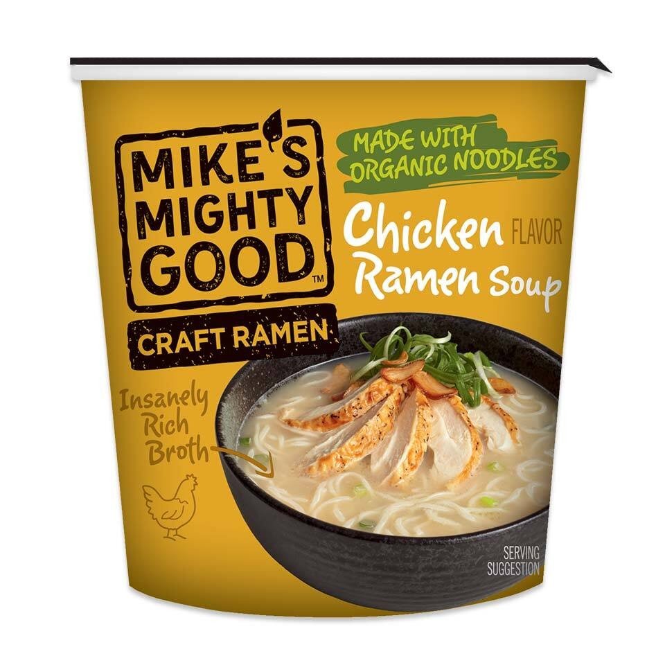 Mikes Mighty Good Craft Ramen Chicken Organic 1.6 oz Container