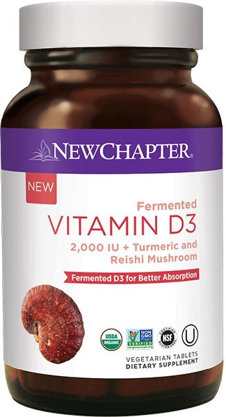 New Chapter Fermented Vitamin D3 60 Tablet