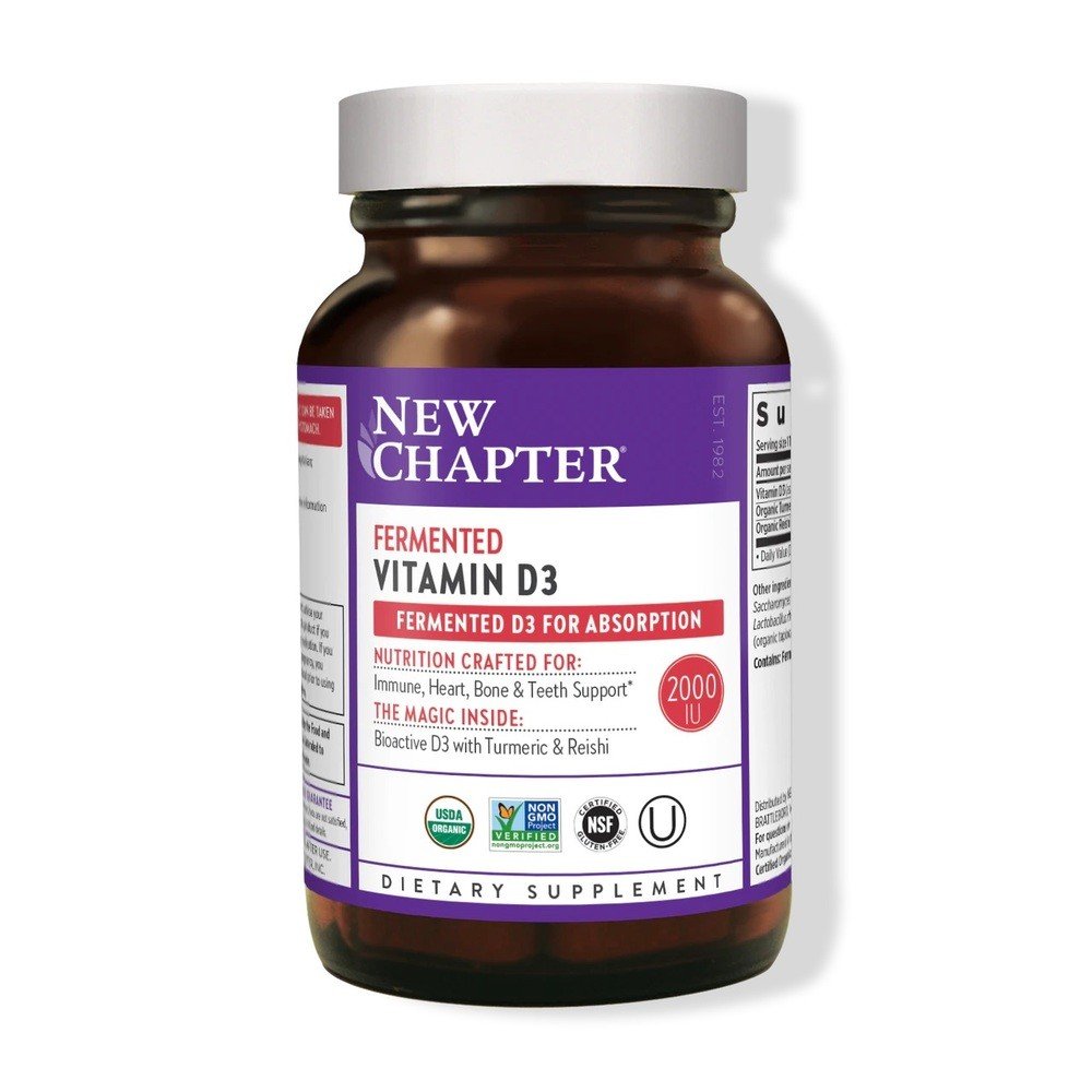 New Chapter Fermented Vitamin D3 30 Tablet