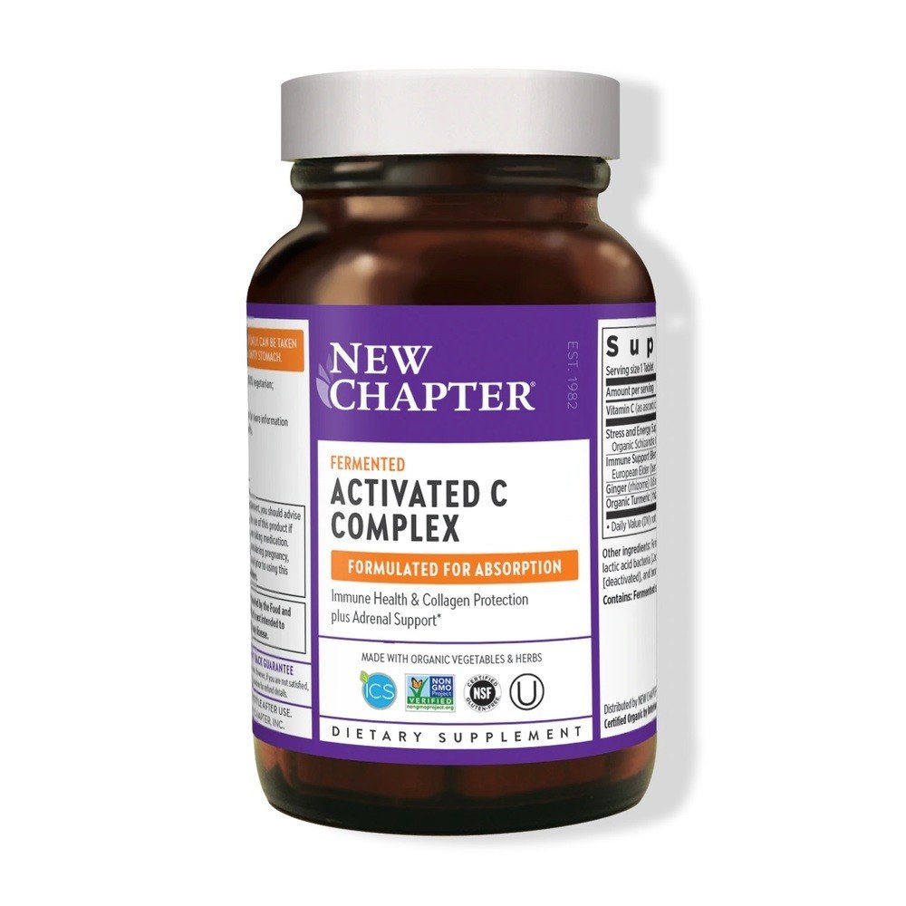 New Chapter Fermented Activated C Complex 30 Tablet
