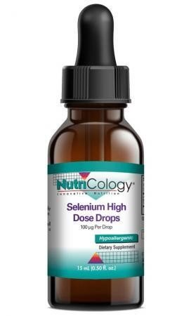 Nutricology Selenium High Dose Drops 15 mL (0.50 fl oz) Liquid
