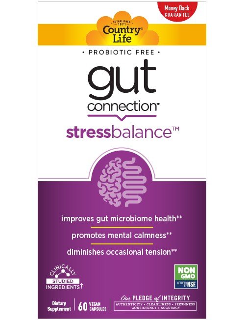 Country Life Gut Connection Stress Balance 60 Capsule