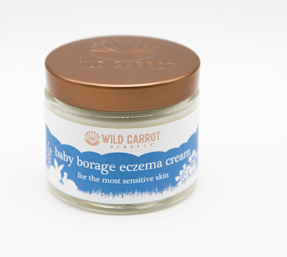 Wild Carrot Herbals Baby Borage Eczema Cream 60 mL Cream