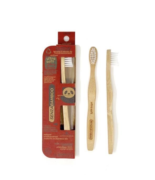 Senzacare Ultra Soft Child Bamboo Toothbrush 1 Brush