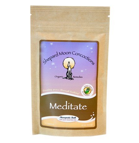 Shepard Moon Concoctions Epsom Salt Meditate Bath Remedy 4 oz Bag