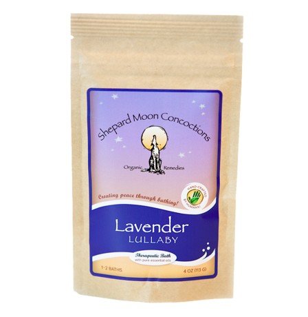 Shepard Moon Concoctions Epsom Salt Lavender Lullaby Bath 4 oz Bag