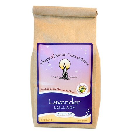 Shepard Moon Concoctions Epsom Salt Bath Remedies Lavender Lullaby Bath 24 oz Bag