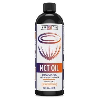 Zhou Nutrition MCT Oil 16 oz Oil