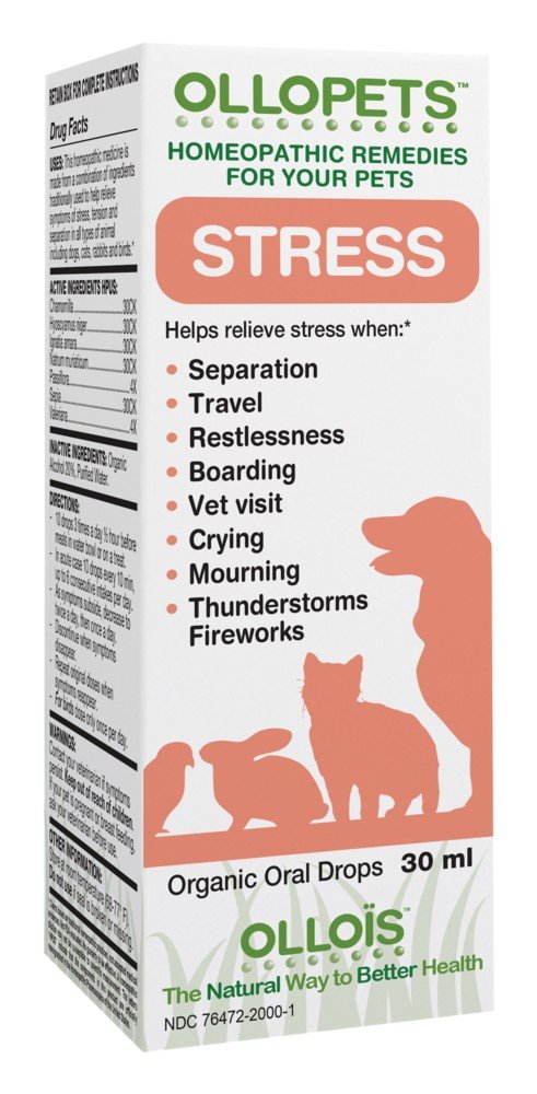 Ollois Homeopathics OLLOPETS Stress 1 oz Liquid