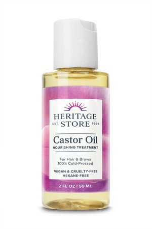 Heritage Store Castor Oil 2 oz Oil