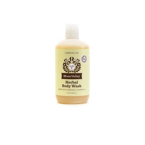 Moon Valley Organics Herbal Body Wash Siberian Fir 13 oz Liquid