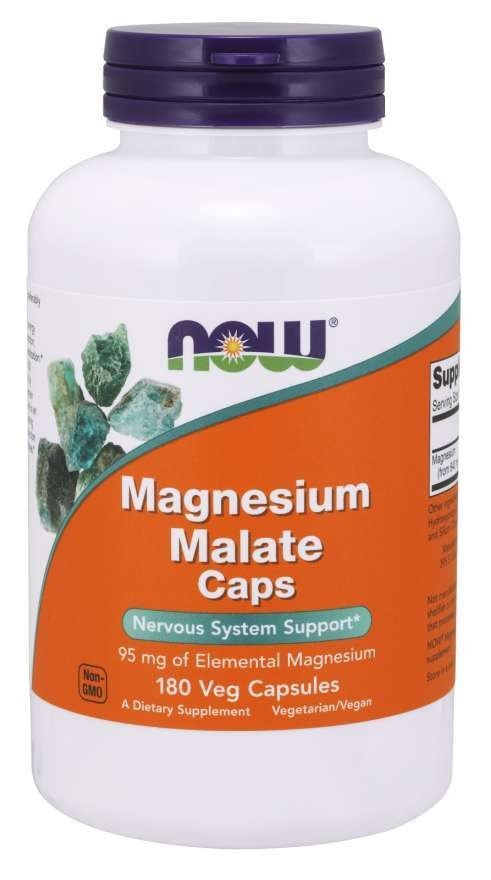 Now Foods Magnesium Malate 180 VegCap