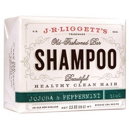 J.R. Liggett Bar Shampoo Jojoba & Peppermint 3.5 oz Bar Soap