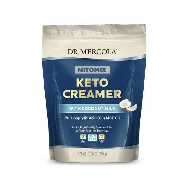 Dr. Mercola Mitomix Keto Creamer with Coconut Milk 10.58 oz Powder