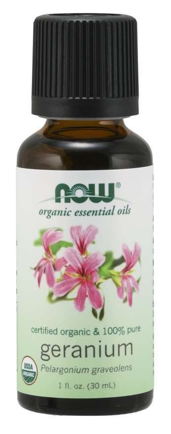 Now Foods Organic Geranium Oil 1 fl oz Oil