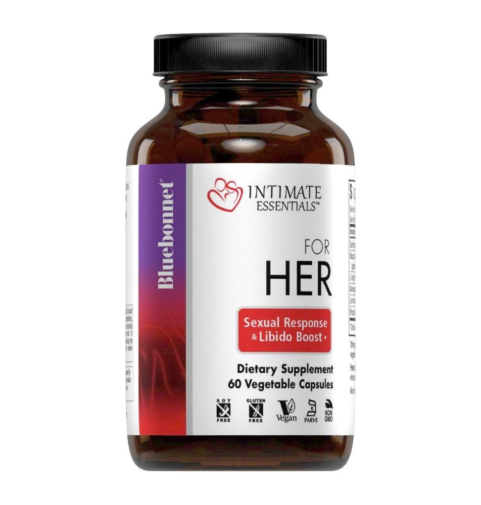 Bluebonnet Intimate Essentials For Her Sexual Response &amp; Libido Boost 60 Capsule