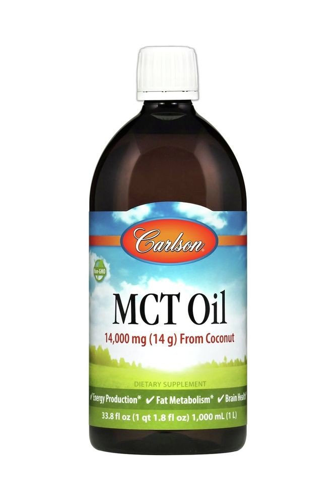 Carlson Laboratories MCT Oil 1,000 mL (33.8 fl oz Liquid