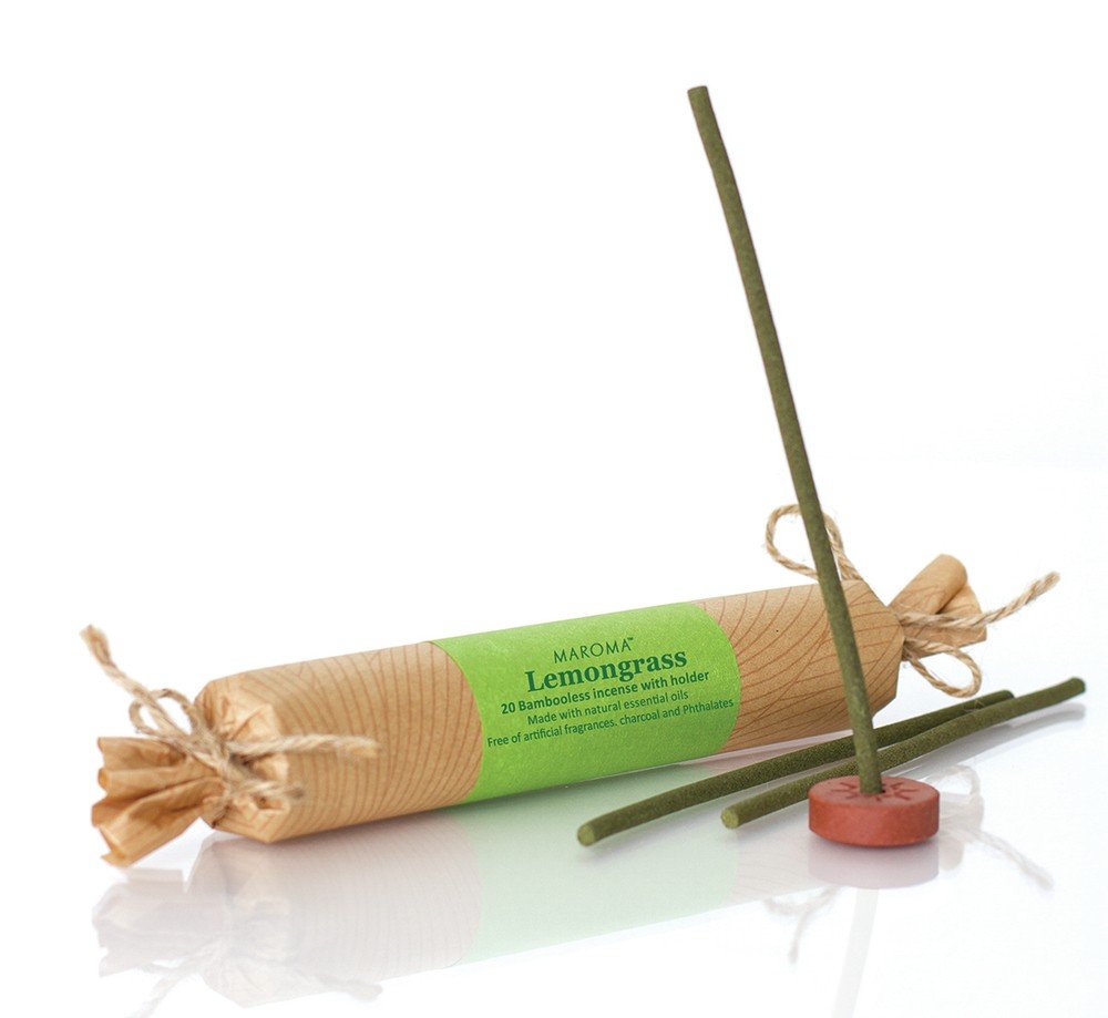 Maroma Bambooless Incense Lemongrass 1 Pack (20) Stick