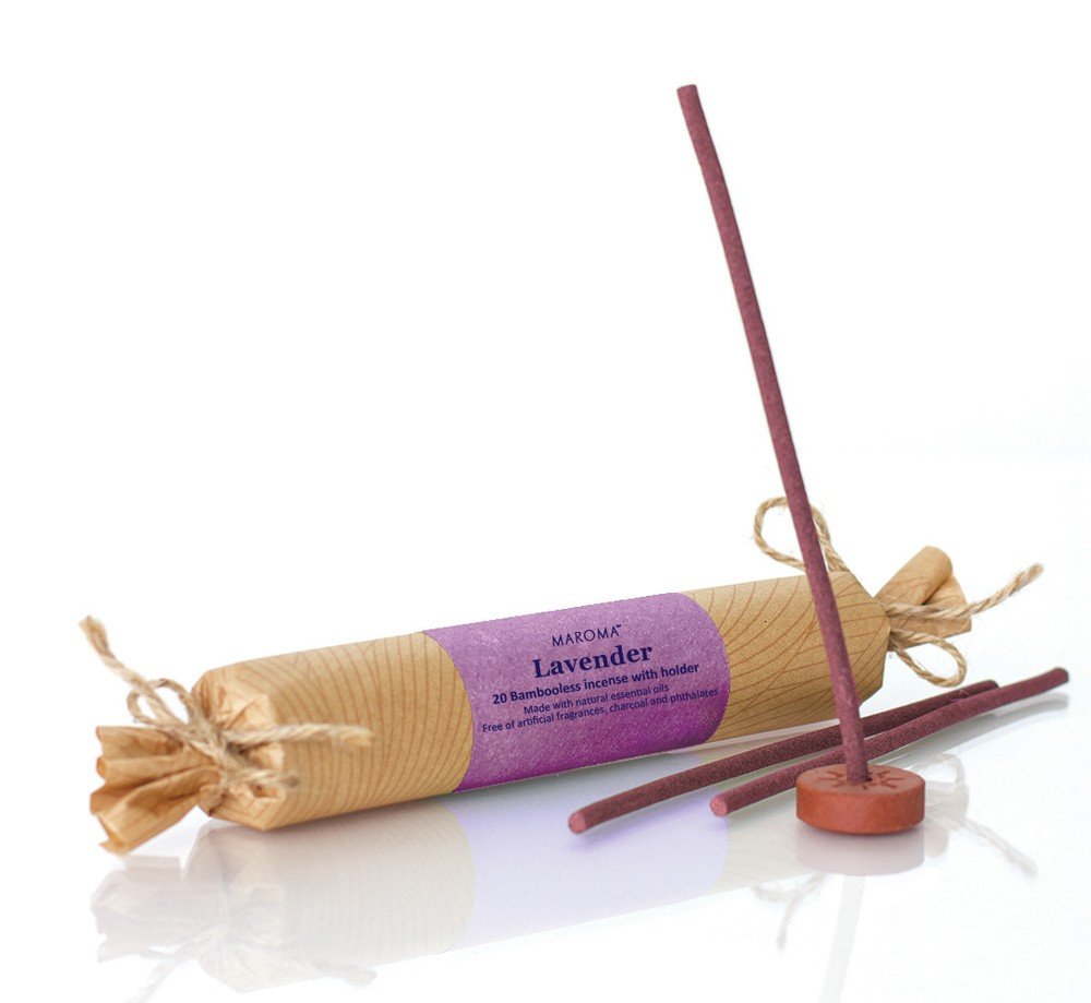 Maroma Bambooless Incense Lavender 1 Pack (20) Stick