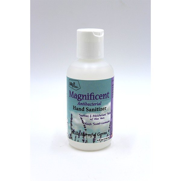 Mg12 Magnificent Antibacterial Hand Sanitizer Lavender 4 oz Spray