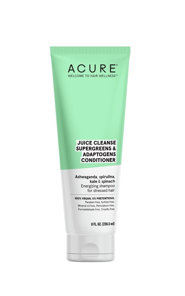 Acure Juice Cleanse Supergreens & Adaptogens Conditioner 8 fl oz Liquid