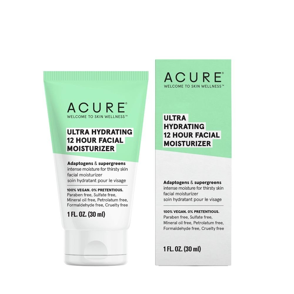 Acure Ultra Hydrating 12 Hour Moisturizer 1 fl oz Liquid