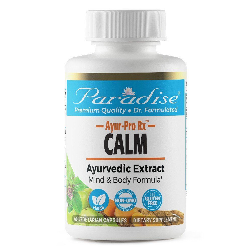 Paradise Herbs AYUR Pro Rx- CALM 60 VegCap