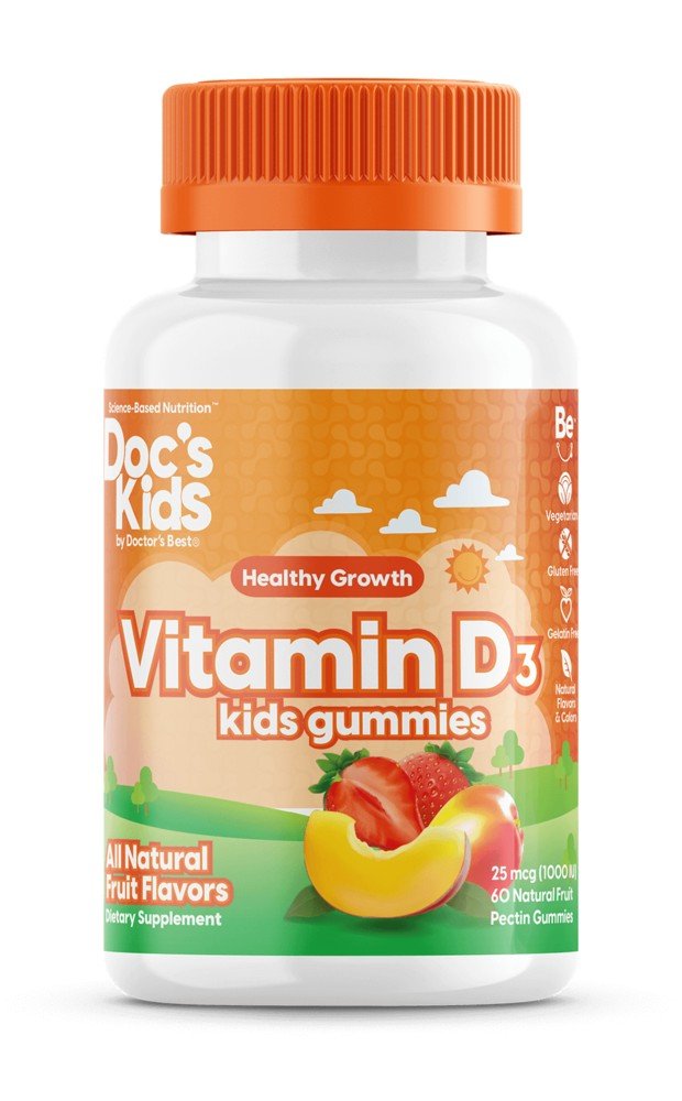 Doctors Best Vitamin D3 Kids 60 Gummy