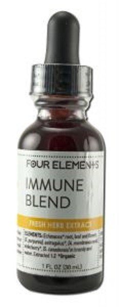 Four Elements Organic Herbals Immune Blend Tincture 1 oz Liquid