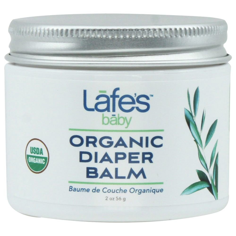 Lafe&#39;s Natural Bodycare Organic Diaper Balm 2 oz Balm