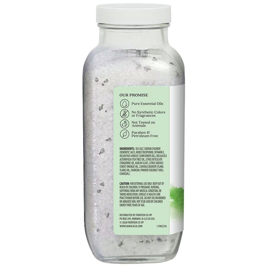 Aura Cacia Body Soak Cleanse 18.5 oz Glass Jar