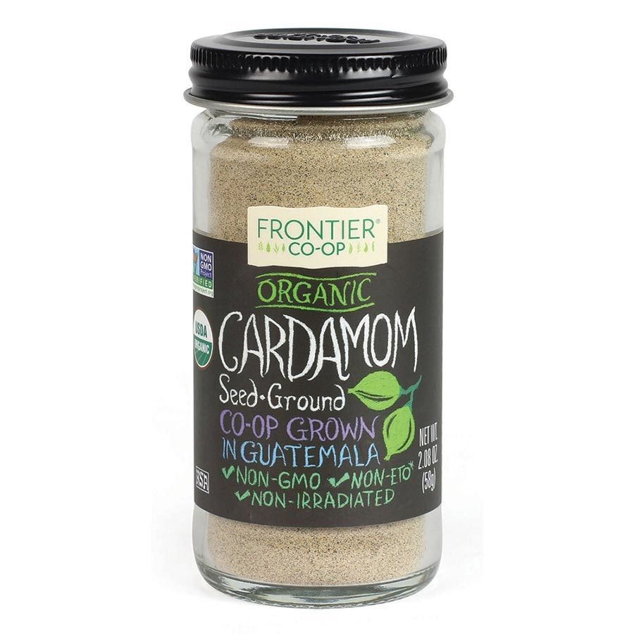 Frontier Natural Products Organic Cardamom Seed Powder 2.08 oz Powder