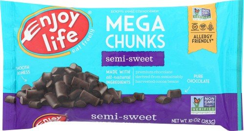 Enjoy Life Chocolate Chunk Semi Sweet Mega 10 oz Bag