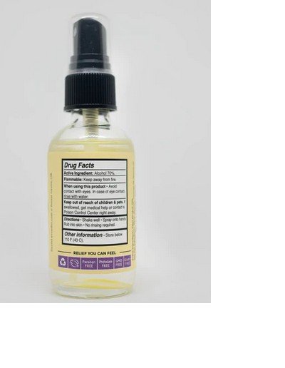 Suzi&#39;s Lavender Citrus Hand Sanitizer 2 fl oz Liquid