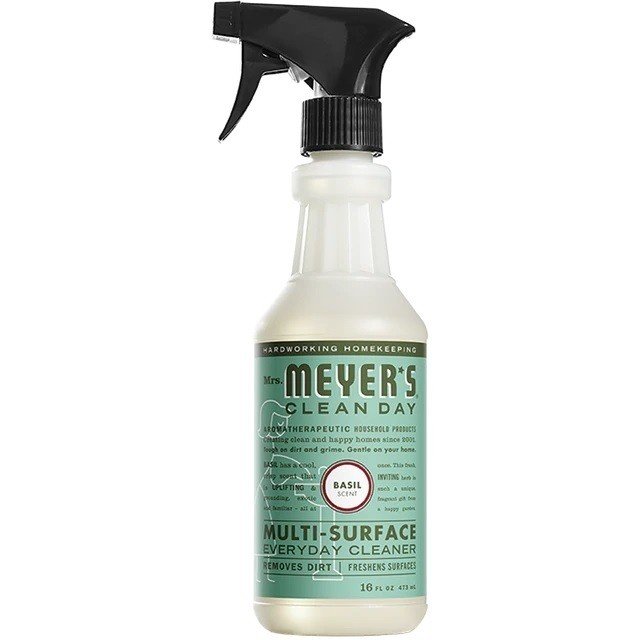 Mrs Meyers Clean Day Multi-Surface Everyday Cleaner Basil 16 oz Liquid