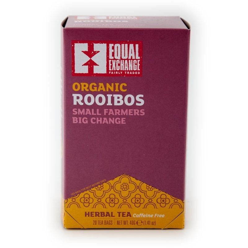 Equal Exchange Organic Rooibos Tea 20 Bags Box