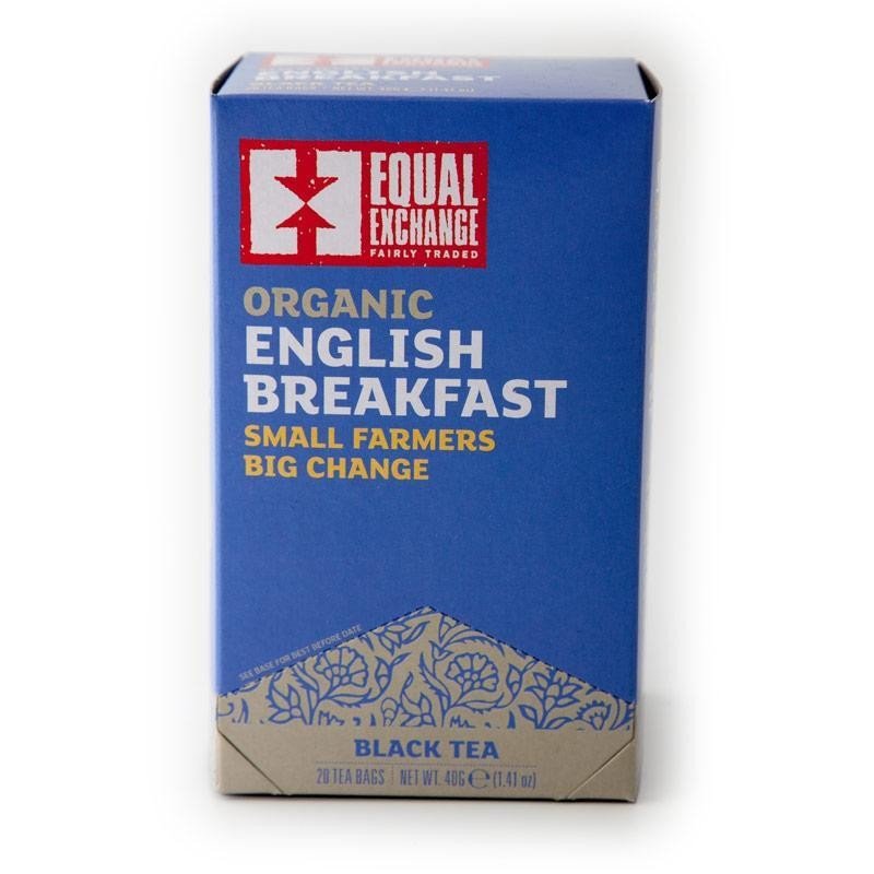 Equal Exchange Organic English Breakfast Tea 20 Bags Box