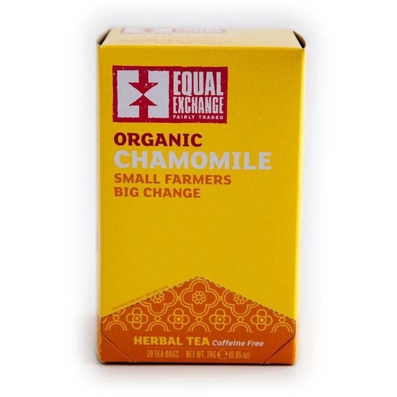 Equal Exchange Organic Chamomile Tea 20 Bags Box
