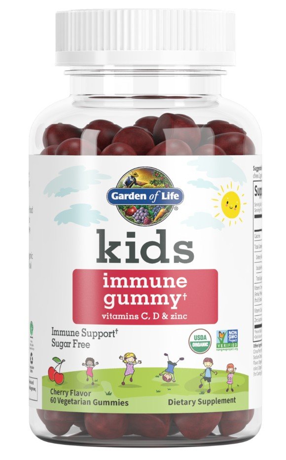 Garden of Life Kids Organic Immune Cherry 60 Gummy