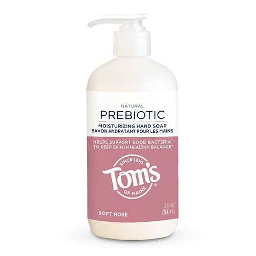 Tom's Of Maine Prebiotic Liquid Hand Soap Soft Rose 12 oz Liquid