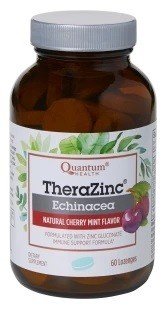 Quantum Health TheraZinc Echinacea Lozenges Cherry Mint 60 Lozenge
