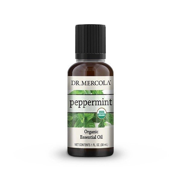 Dr. Mercola Organic Peppermint Essential Oil 1 oz Oil