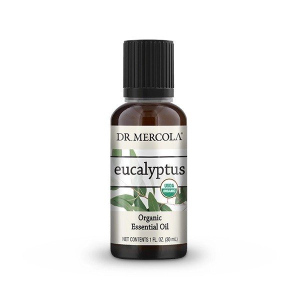 Dr. Mercola Organic Eucalyptus Essential Oil 1 oz Oil