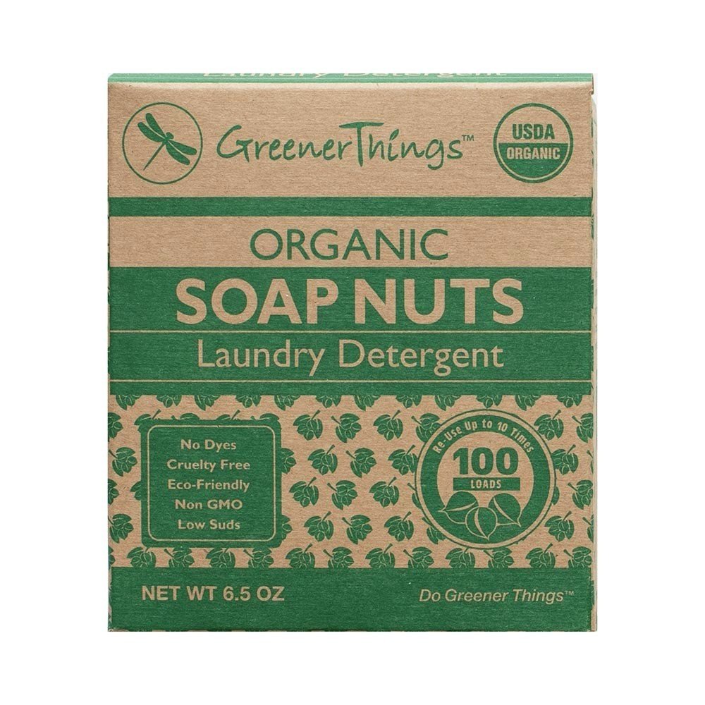Greener Things Laundry Organic Soap Nuts 6.5 oz Box