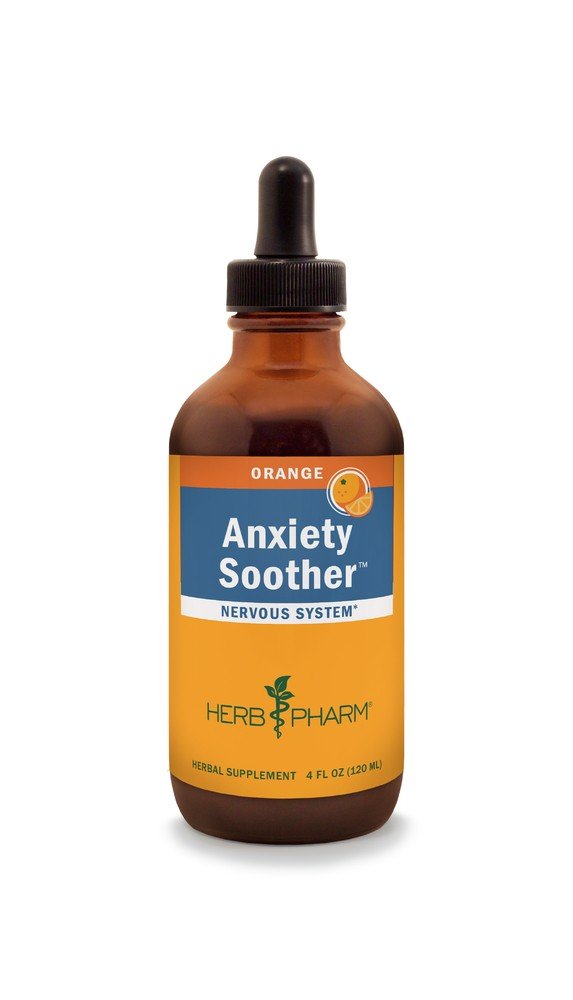Herb Pharm Anxiety Soother Orange 4 oz Liquid