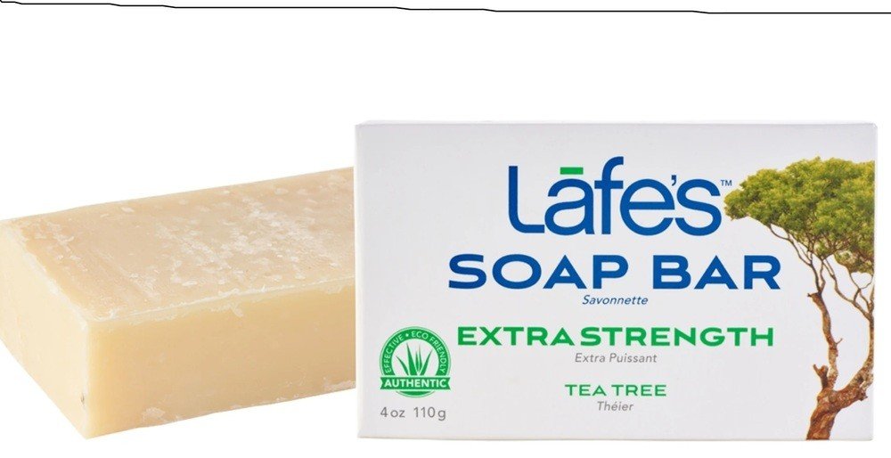Lafe&#39;s Natural Bodycare Hand Crafted &amp; Cold Processed Extra Strength Soap 4 oz Bar Soap