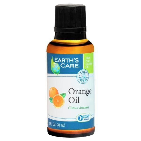Earth&#39;s Care Orange Oil 100% Pure &amp; Natural 1 oz Oil