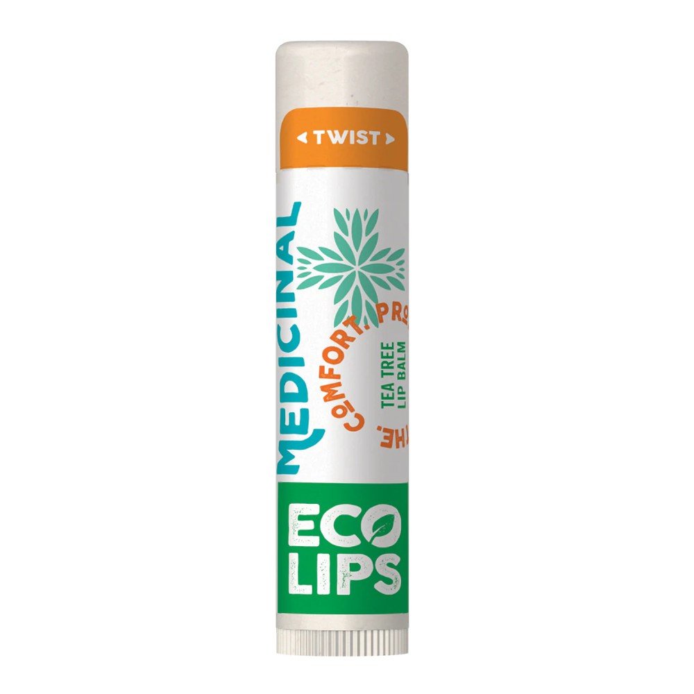 ECO LIPS Specialty Medicinal with Tea Tree .15 oz Lip Balm