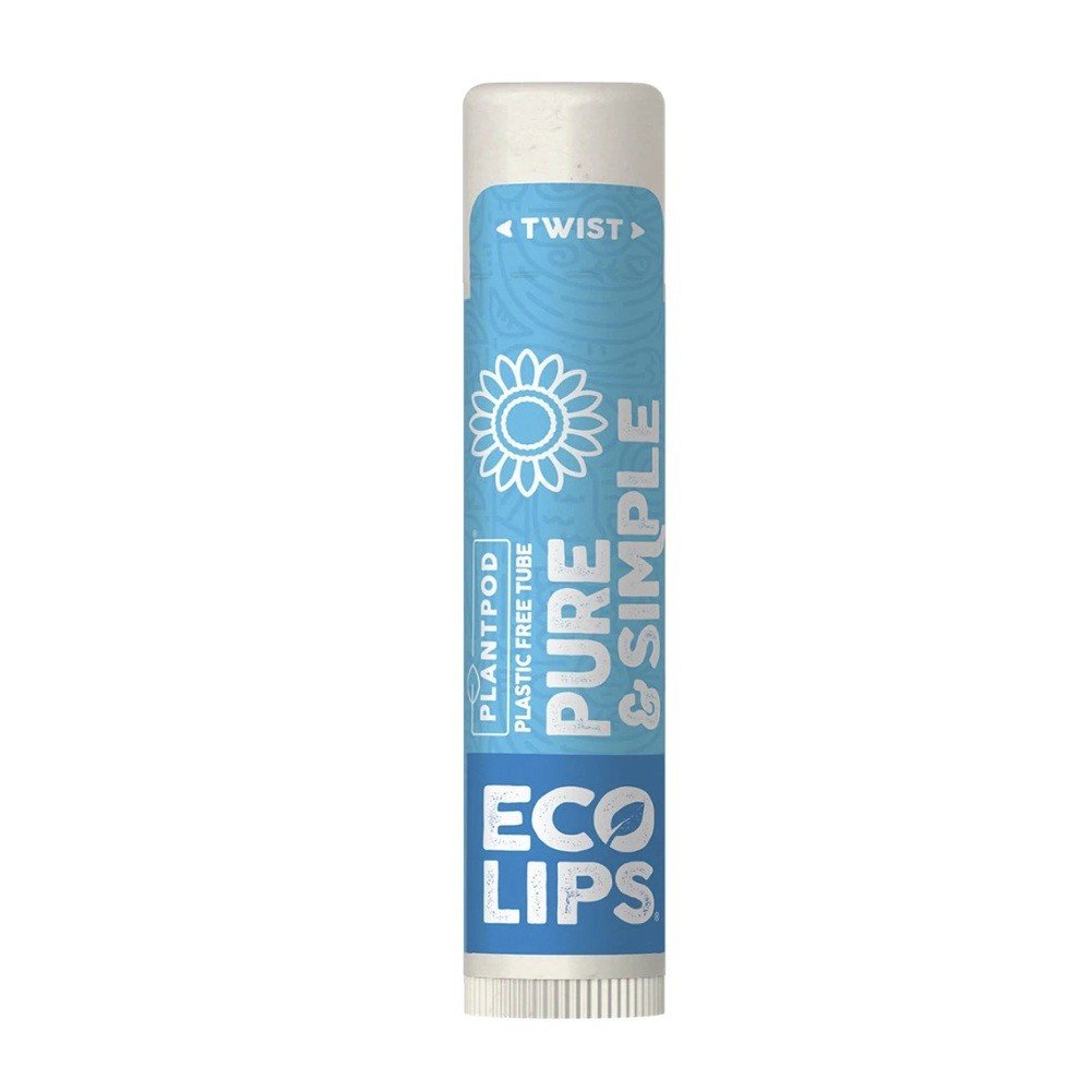 ECO LIPS Pure & Simple Vanilla .15 oz Lip Balm